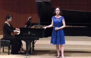 Veronika Anissimova and pianist Hye Jung Shin